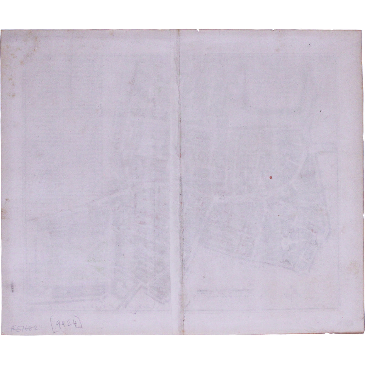 Blome's Ward Plan of St Giles in the Fields