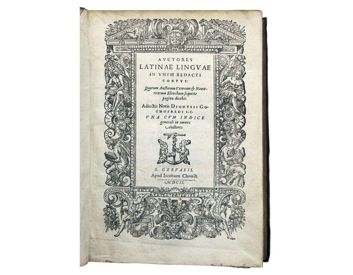 Godefroy’s Compilation of Latin Grammarians
