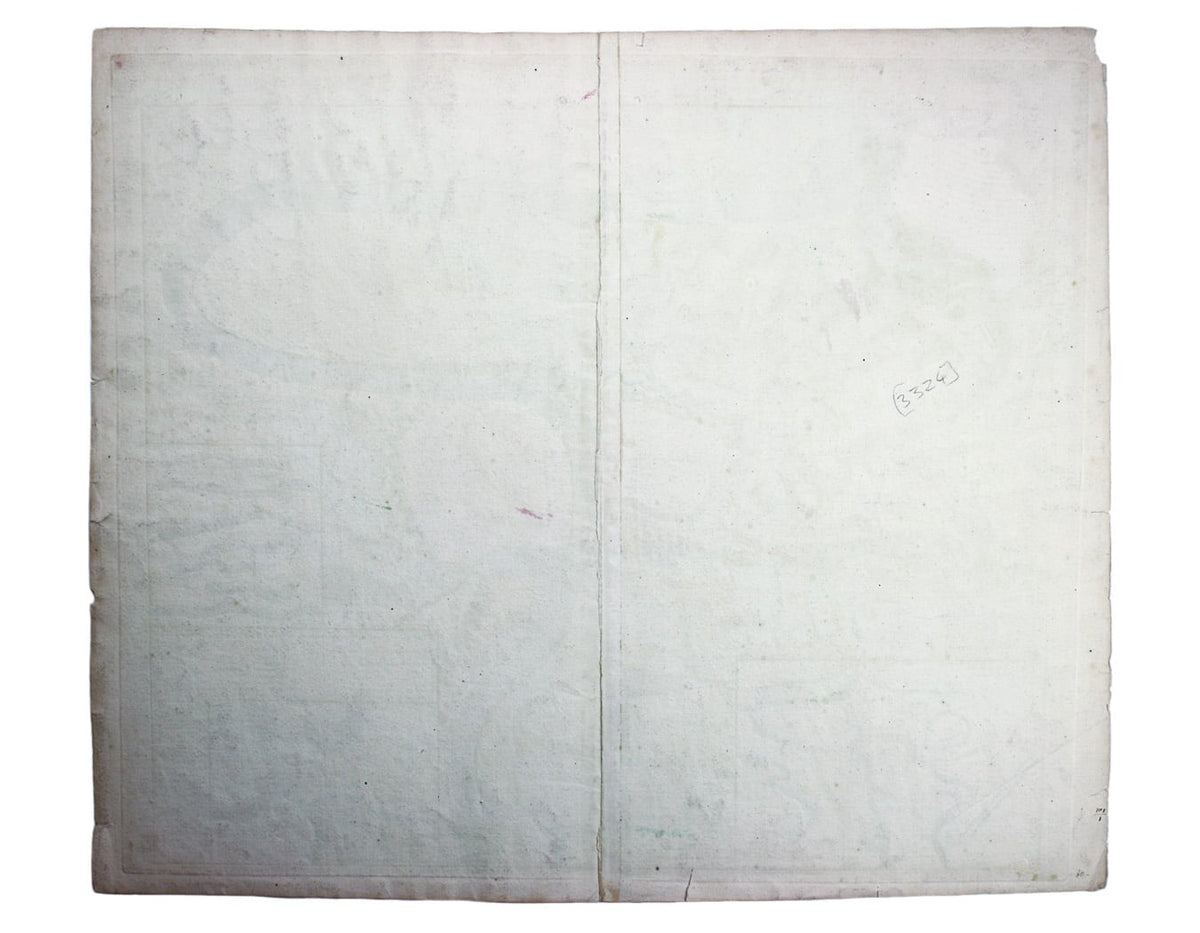 Homann Heirs’ Plan of the Siege of Prague