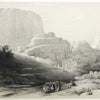 Acropolis, Lower End of the Valley of Petra