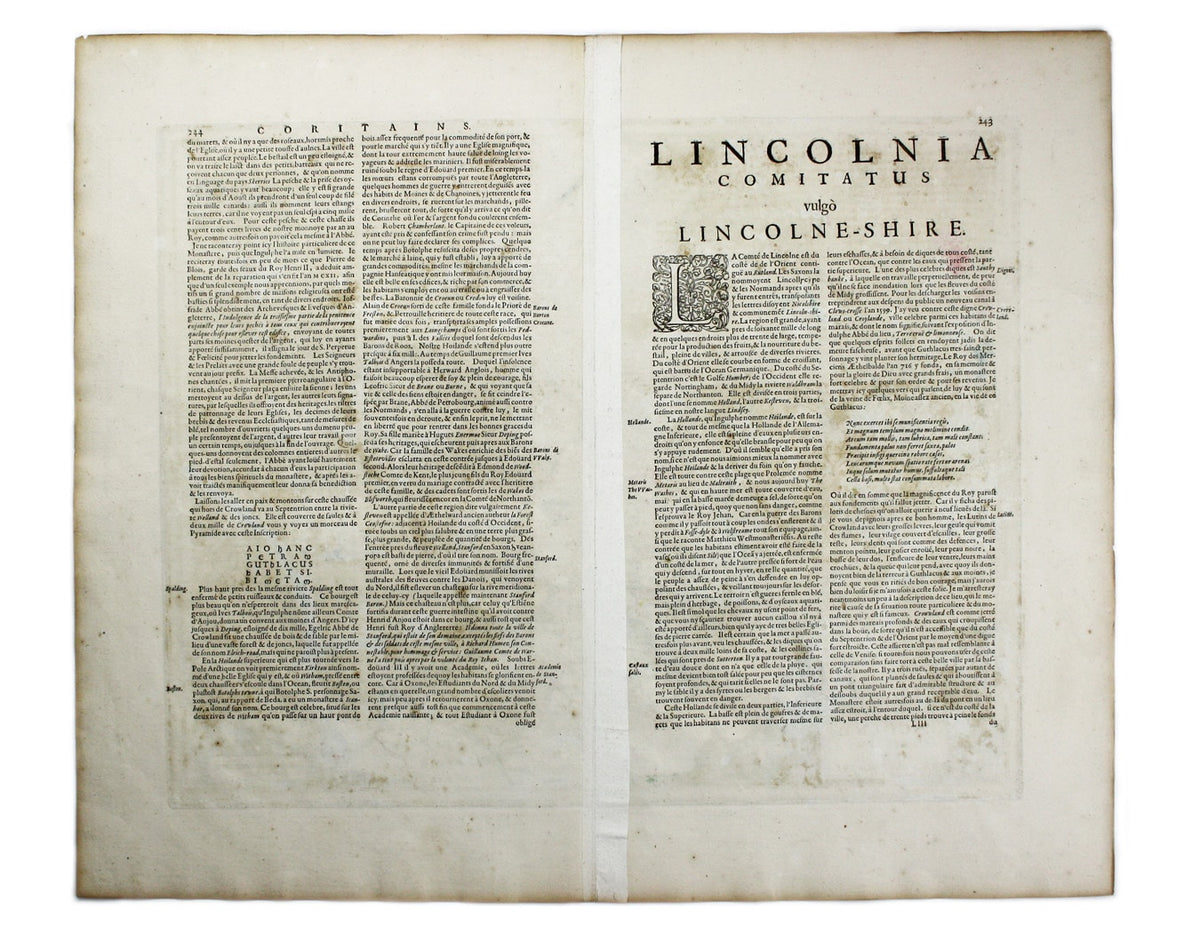 Janssonius’ Lincolnshire
