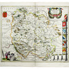 Blaeu’s Map of Herefordshire