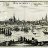Merian’s Map of Rostock