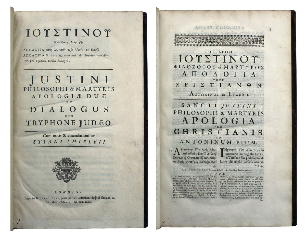 Justinus' Apologiae