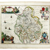 Janssonius’ Map of Cumbria & Westmorland