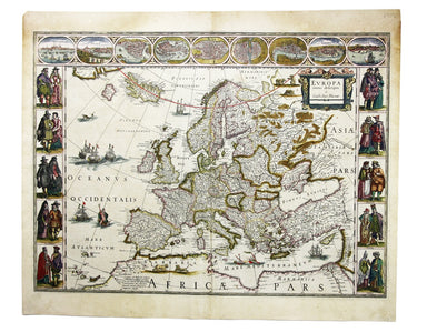 Blaue’s Carte à Figure of Europe