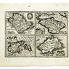 Hondius’ Miniature version of Mercator’s British Islands