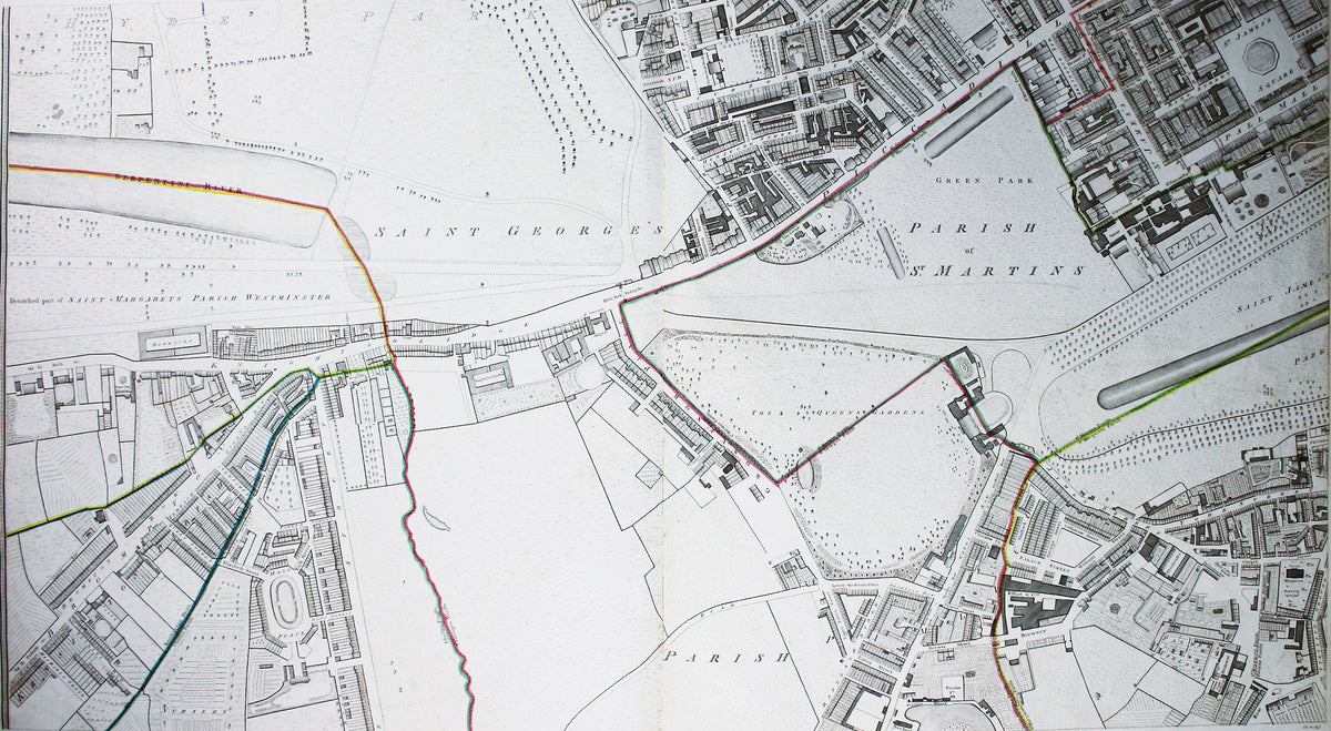 Horwood’s Large-Scale Map of St James’s & Knightsbridge