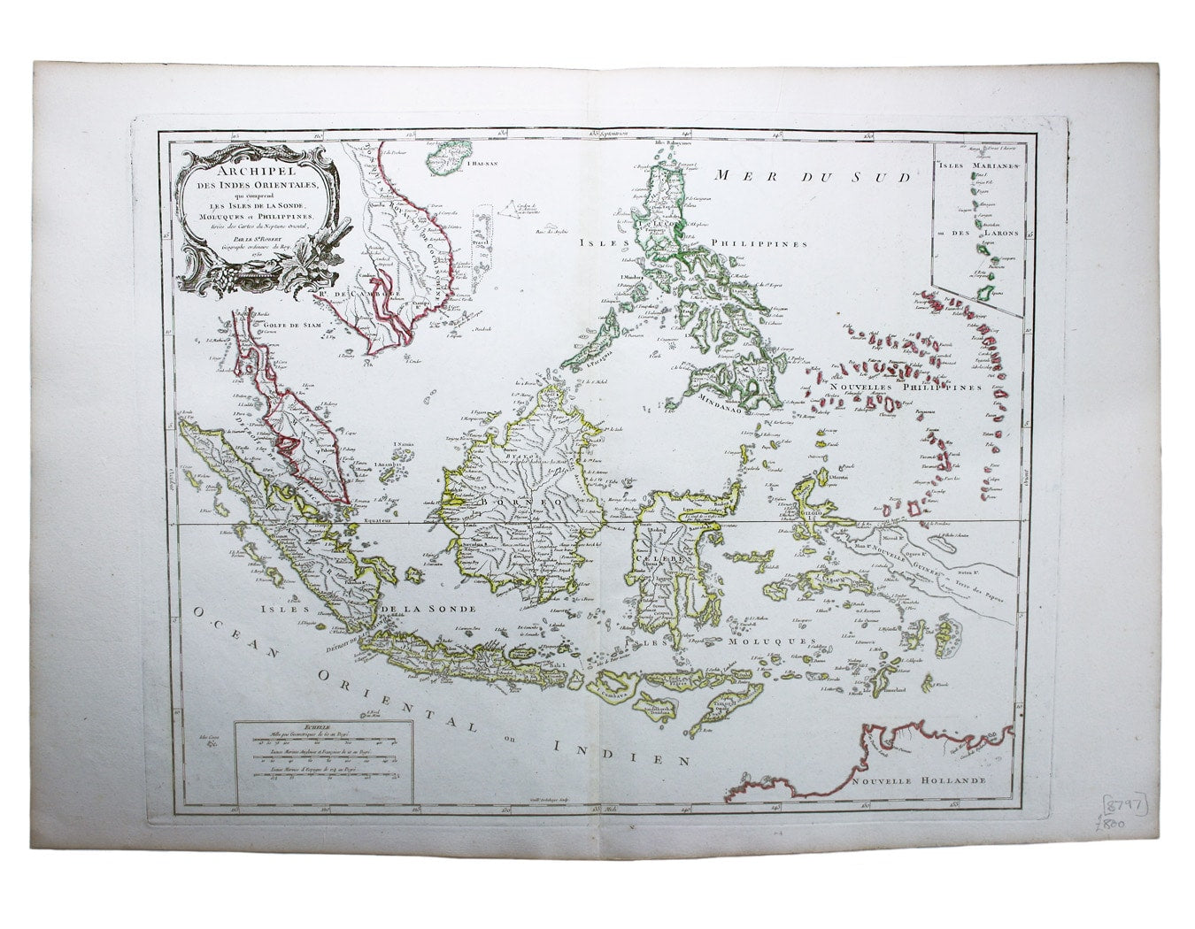 Robert de Vaugondy’s Map of Southeast Asia