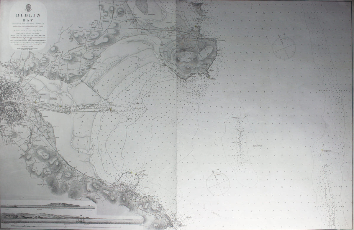 Admiralty Chart of Dublin Bay
