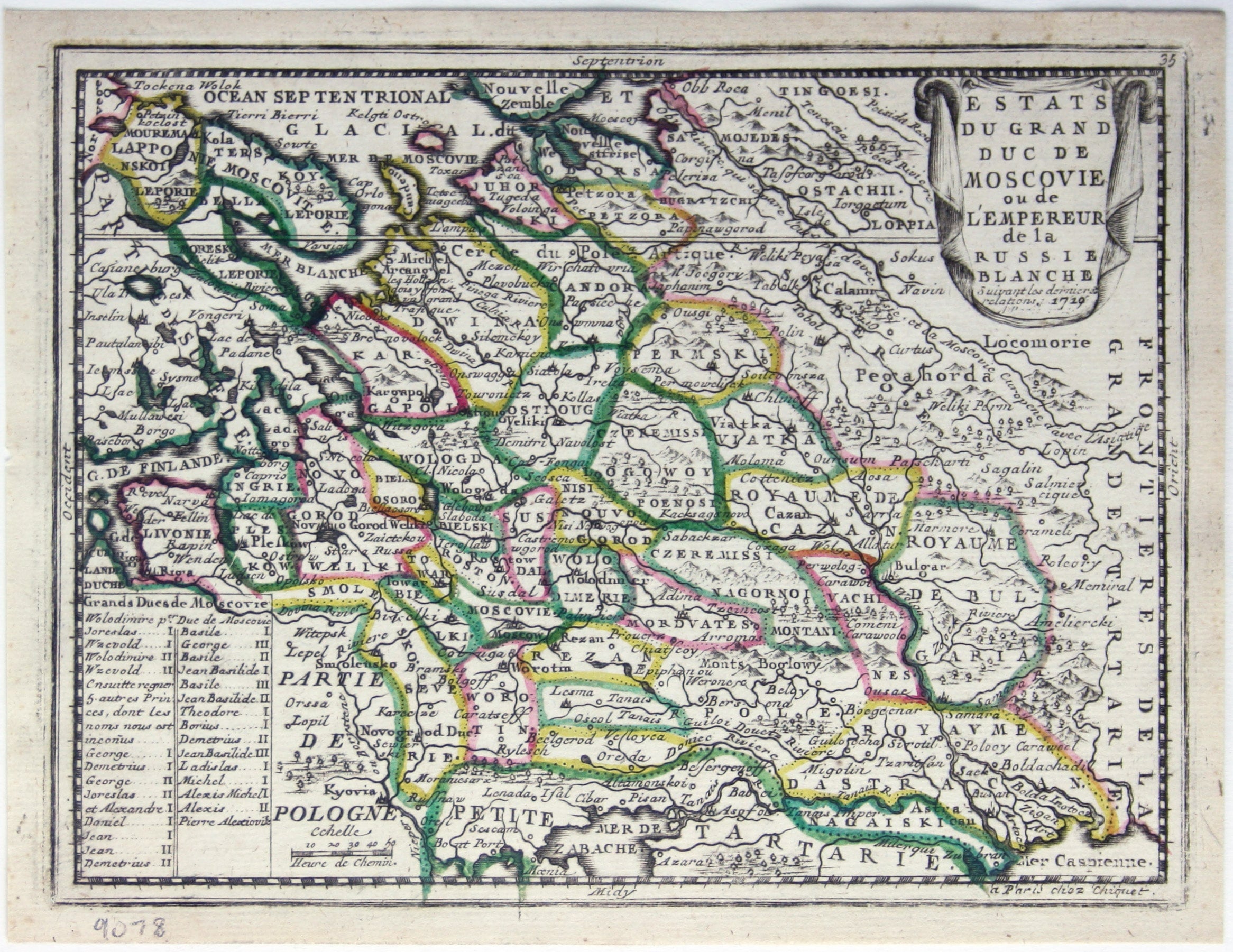 Chiquet’s Map of Muscovy