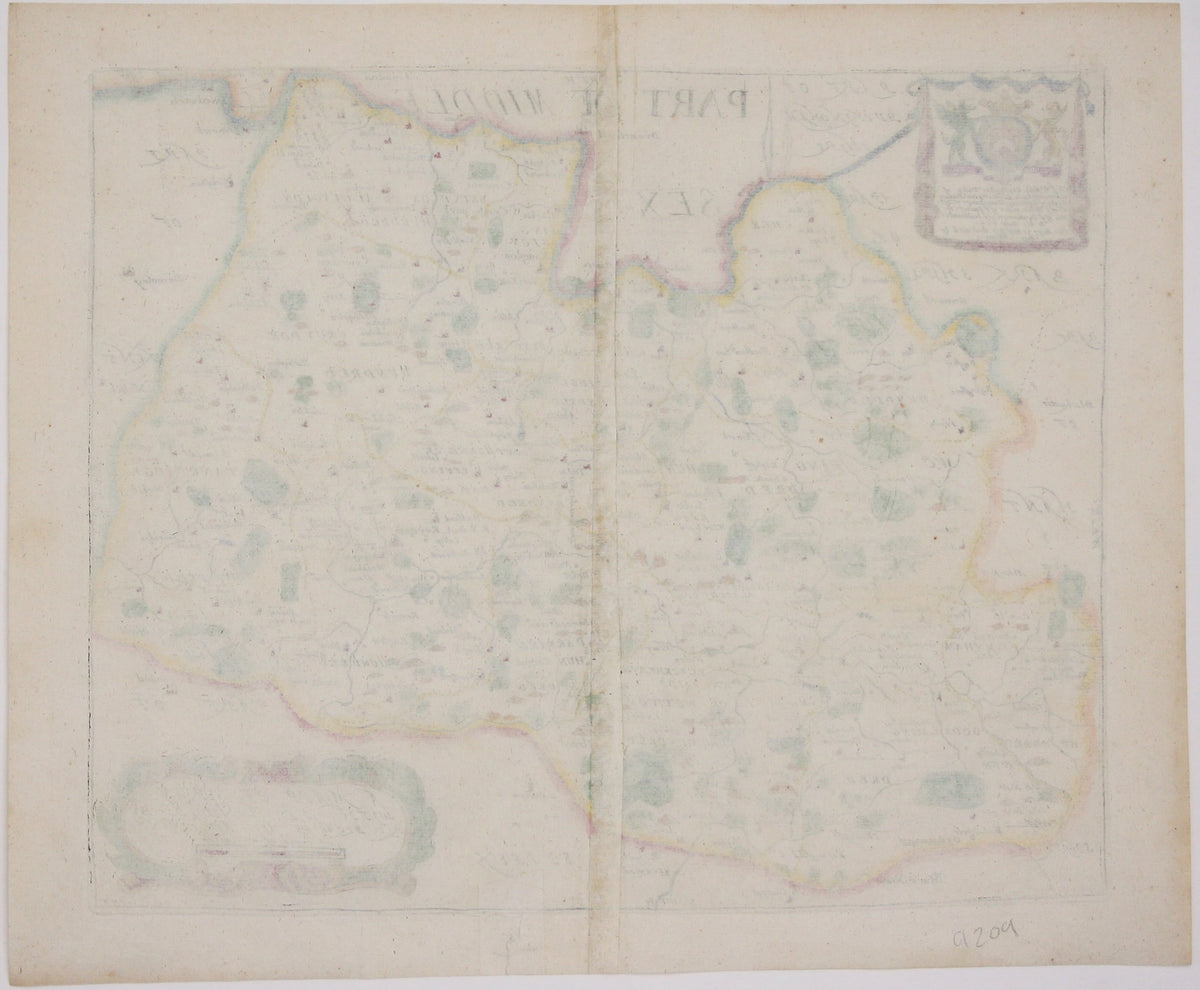 Blome’s Map of Surrey