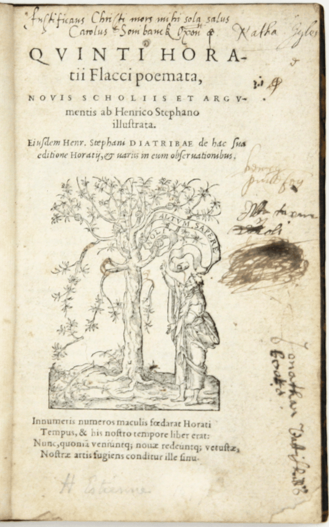 Estienne’s Horace