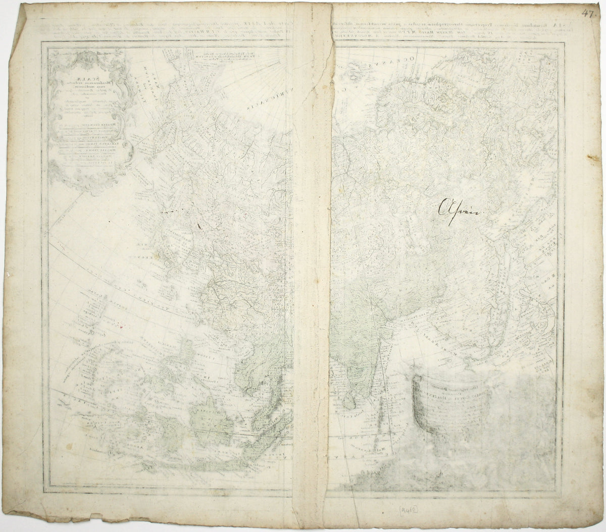 Variant of Hase’s Map of Asia