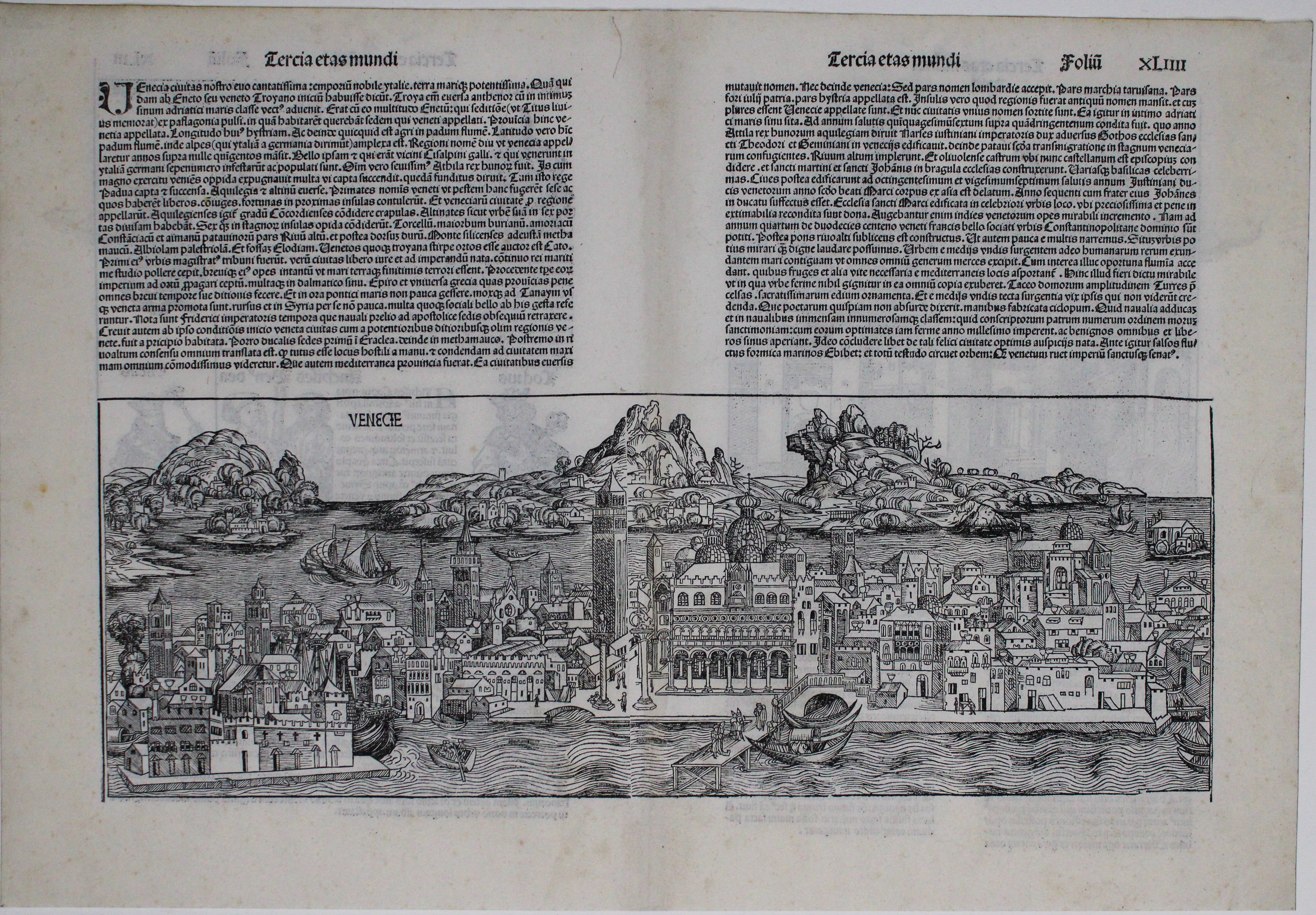 The Nuremberg Chronicle Map of Venice