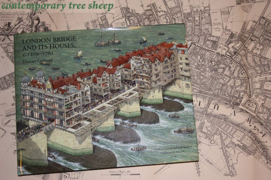 London Bridge and its Houses c. 1209-1761 by Dorian Gerhold, published by The London Topographical Society, 2019