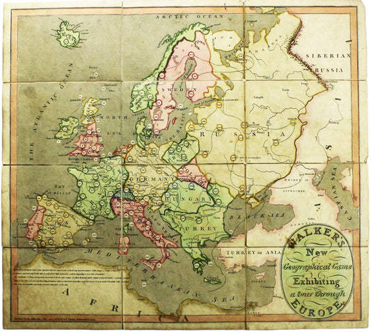 Playing with Maps: Taking a Tour Through Napoleonic Europe with the Dartons.