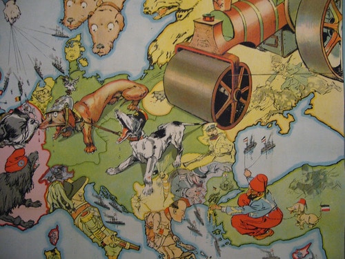"The dogs of war are loose in Europe"