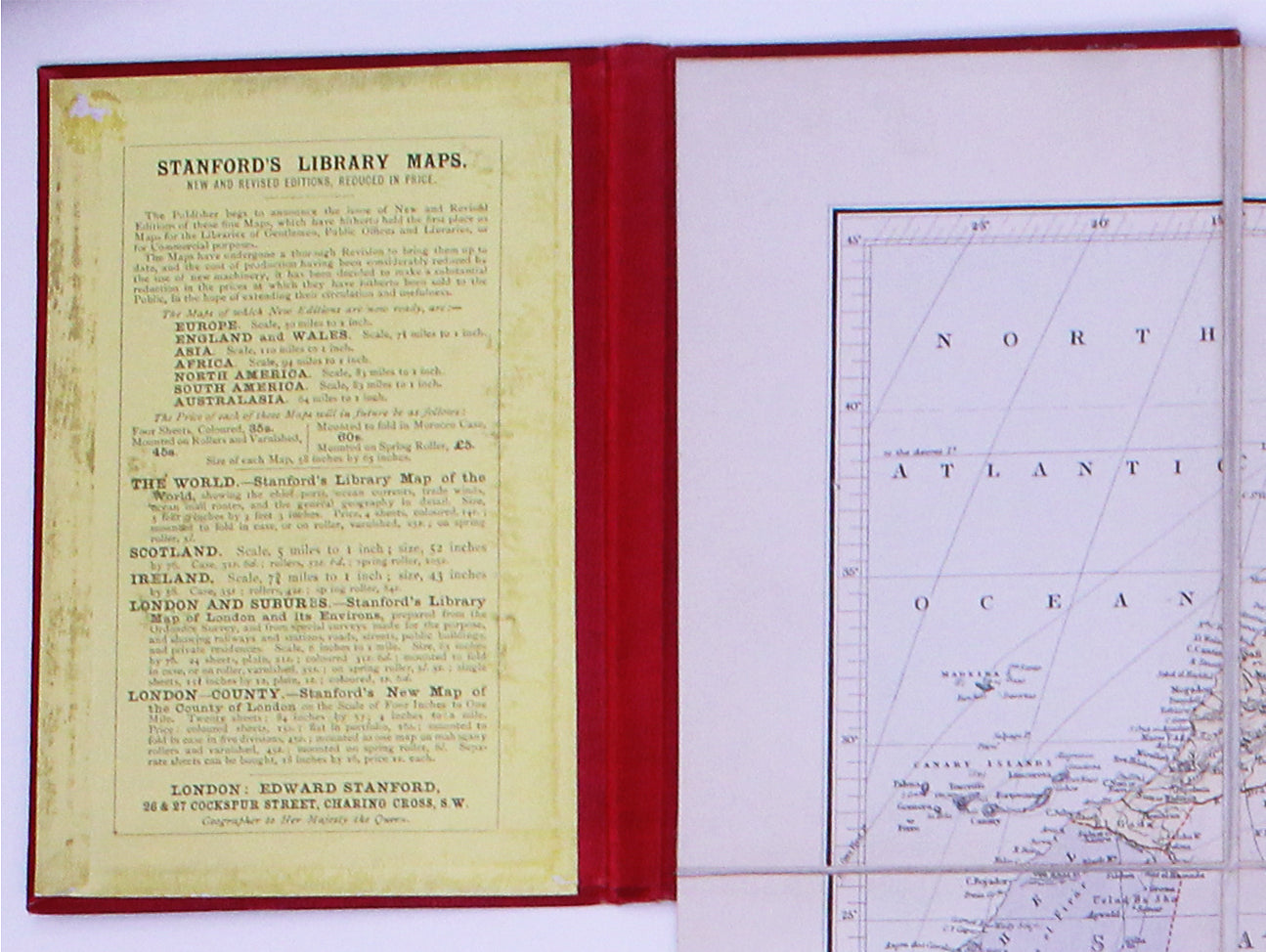 Stanford's Map of Africa