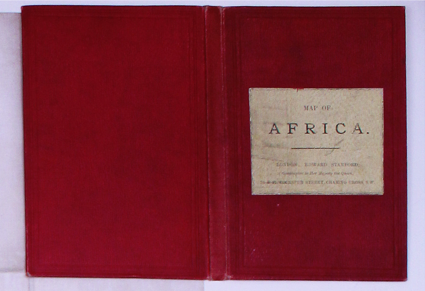 Stanford's Map of Africa