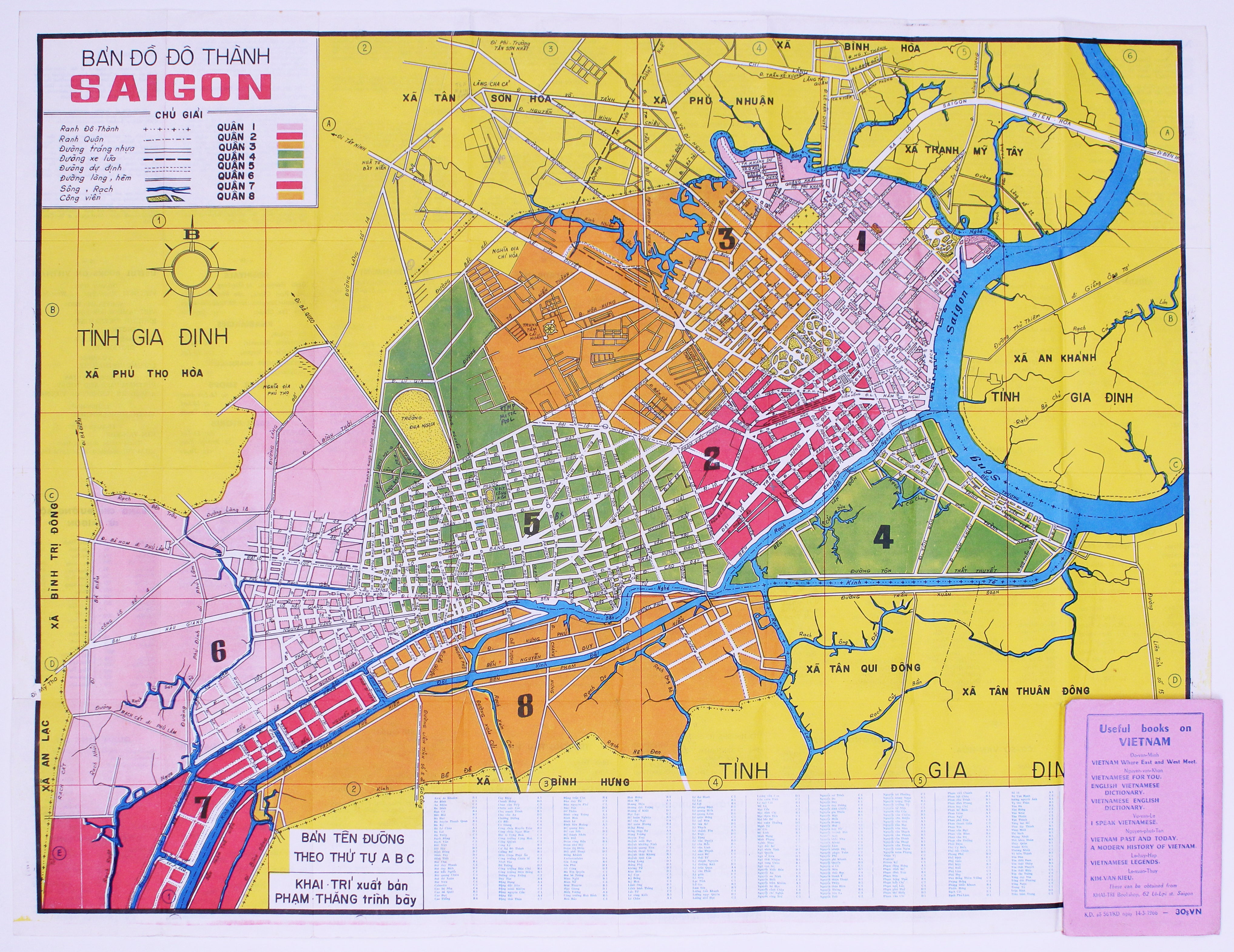 City Map of Saigon