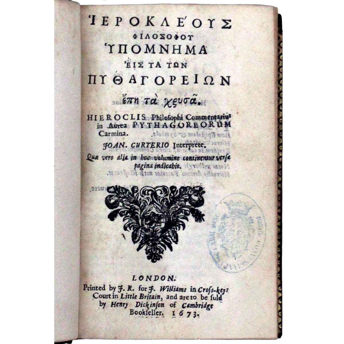 Neoplatonist commentary on Pythagoras