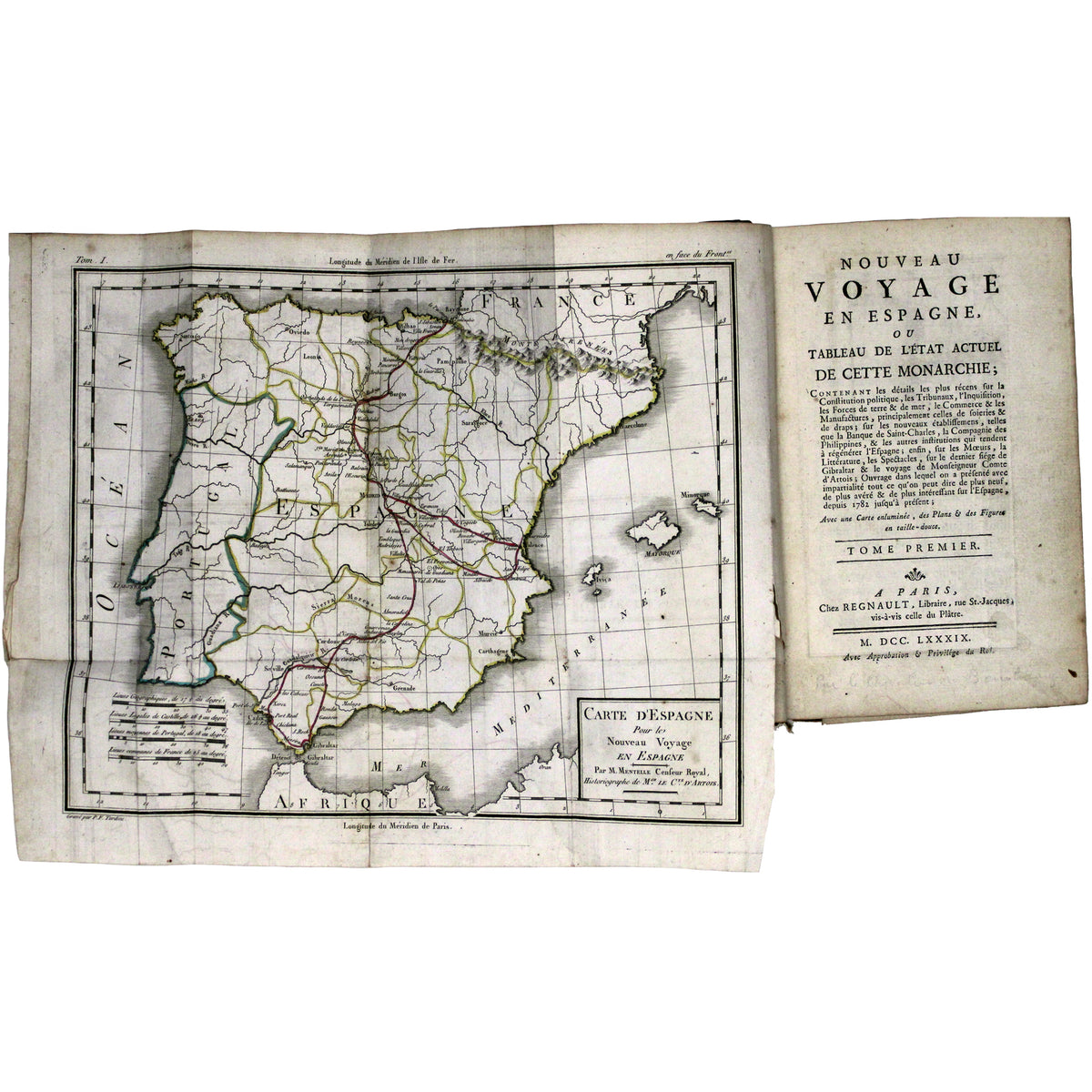 Bourgoing's travels in Spain