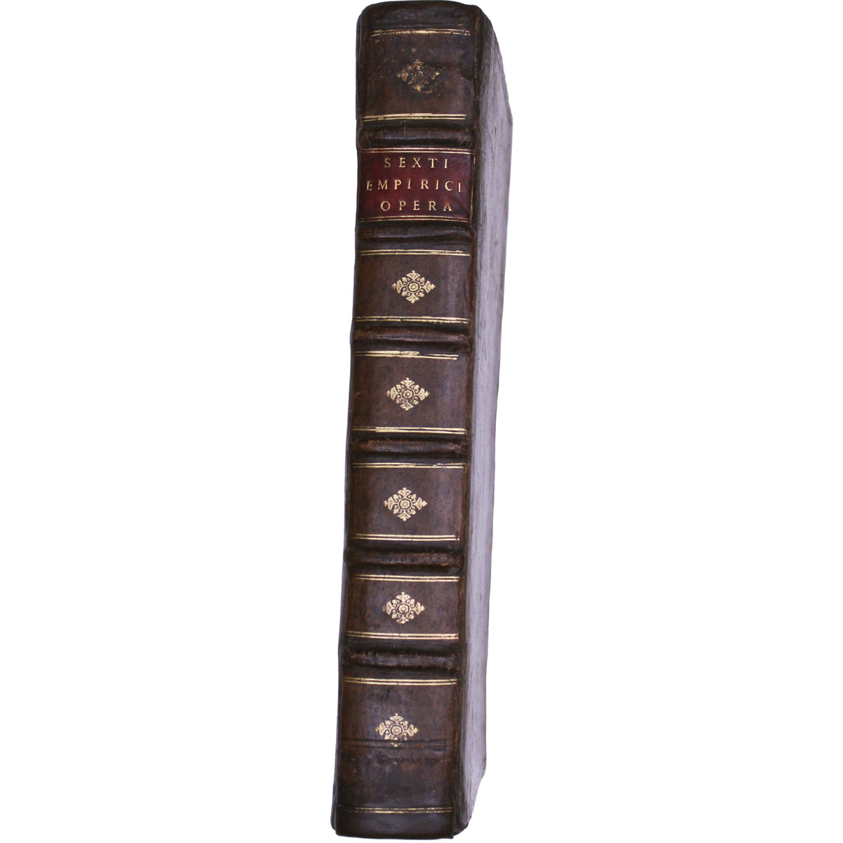 First printing in the original Greek of philospher and physician Sextus Empiricus