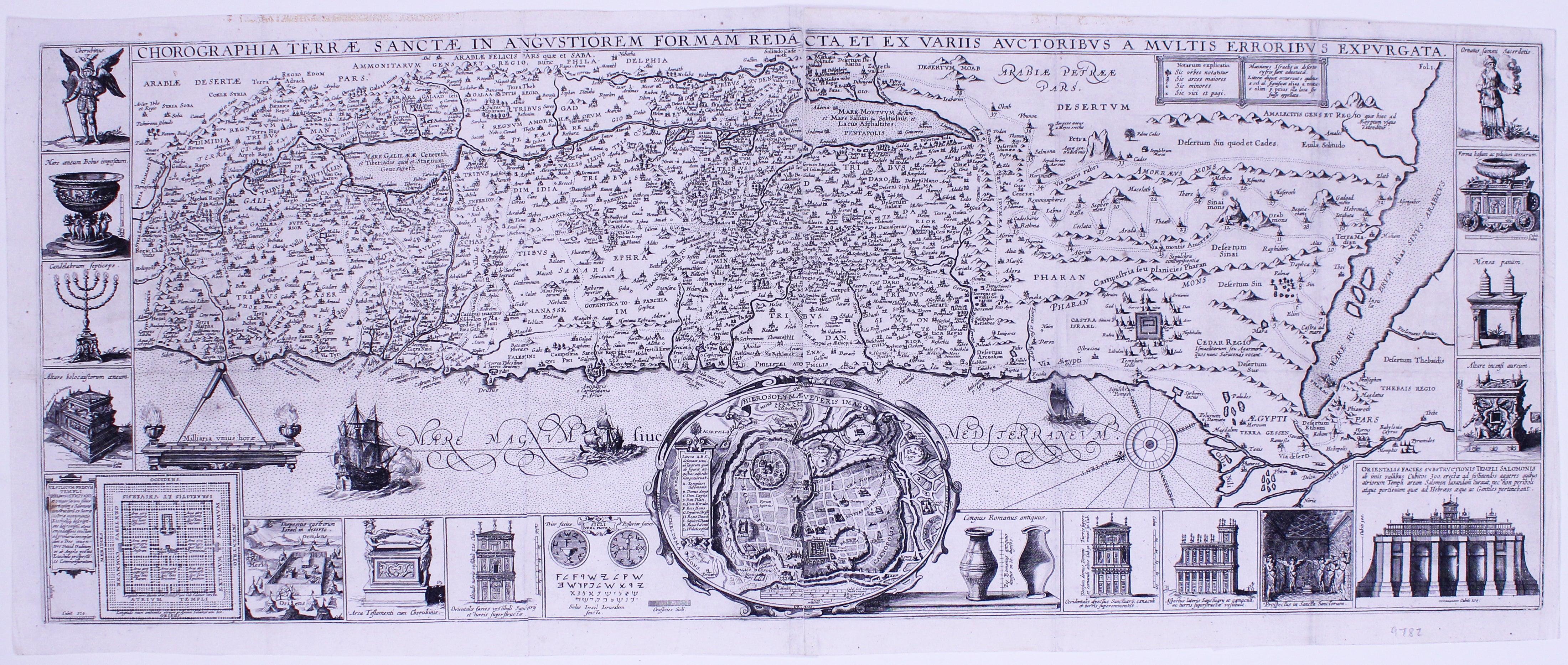 Tirinus' Map of the Holy Land