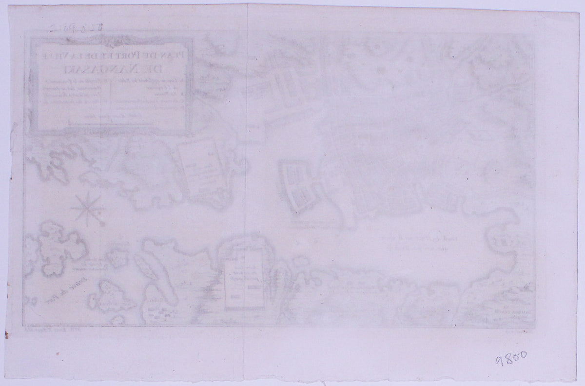 Bellin's Map of Nagasaki