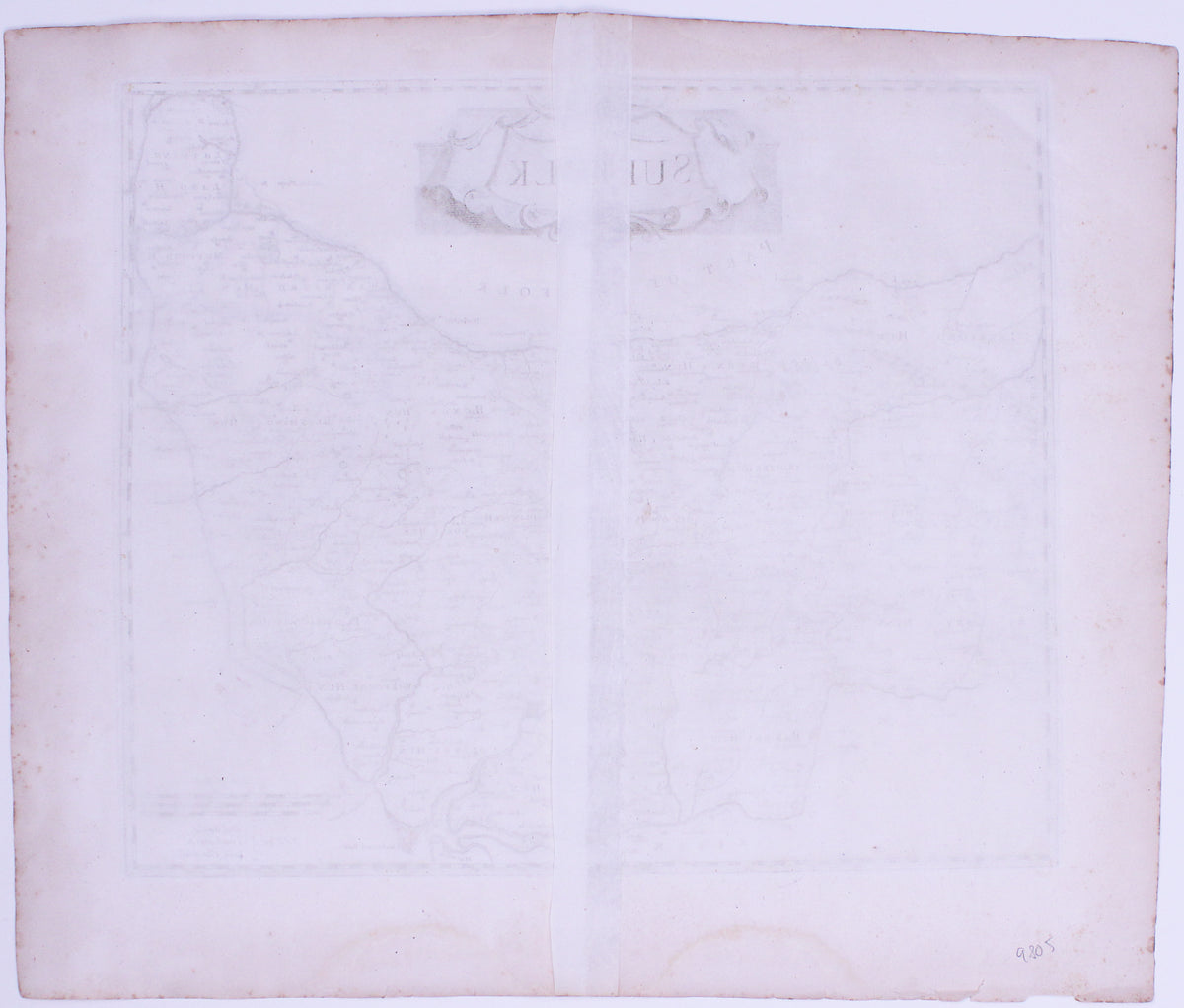 Morden's Map of Suffolk