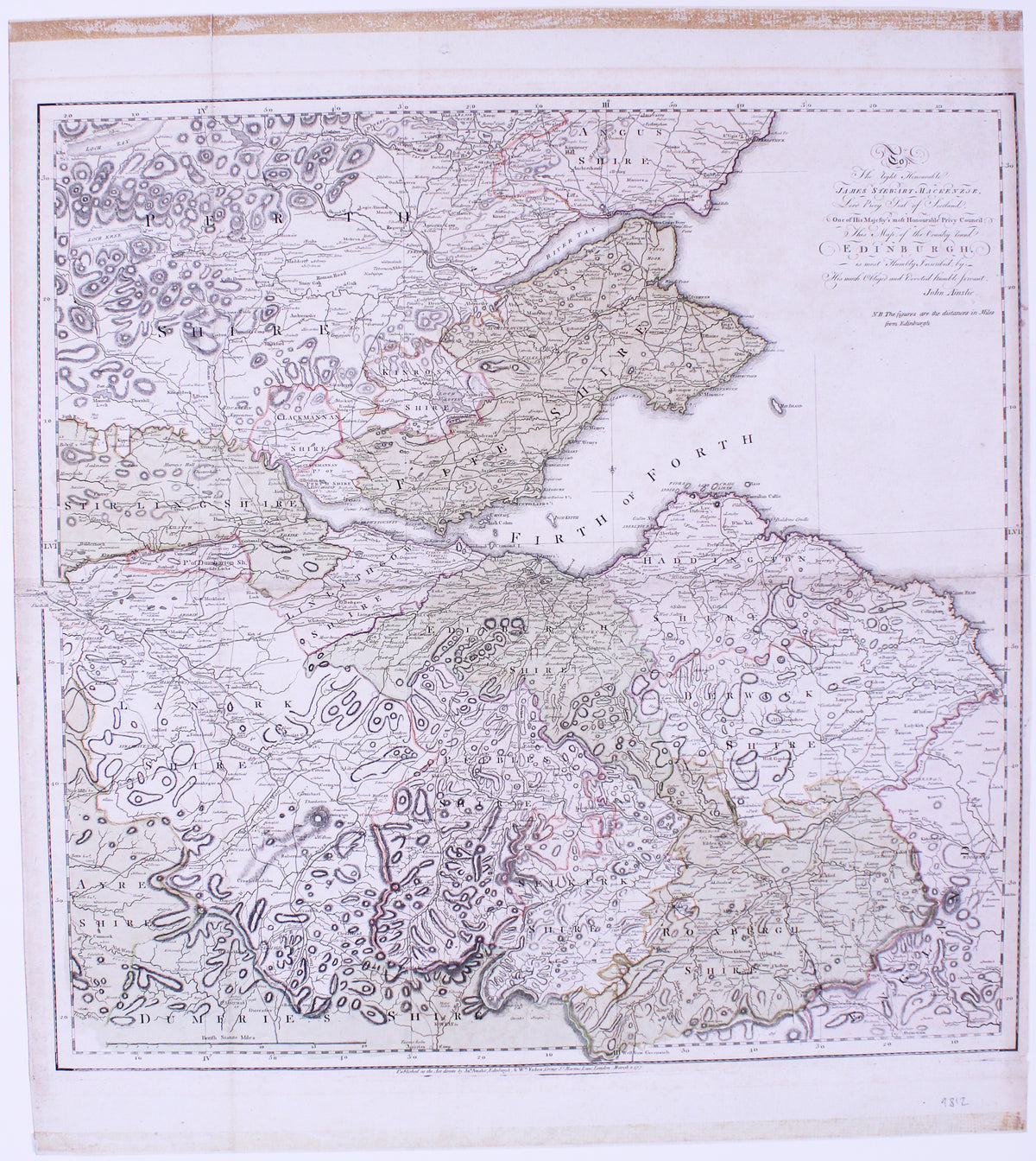 Ainslie's Environs of Edinburgh