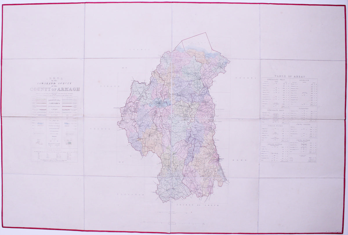 Index Map to the Townland Survey of the County of Armagh