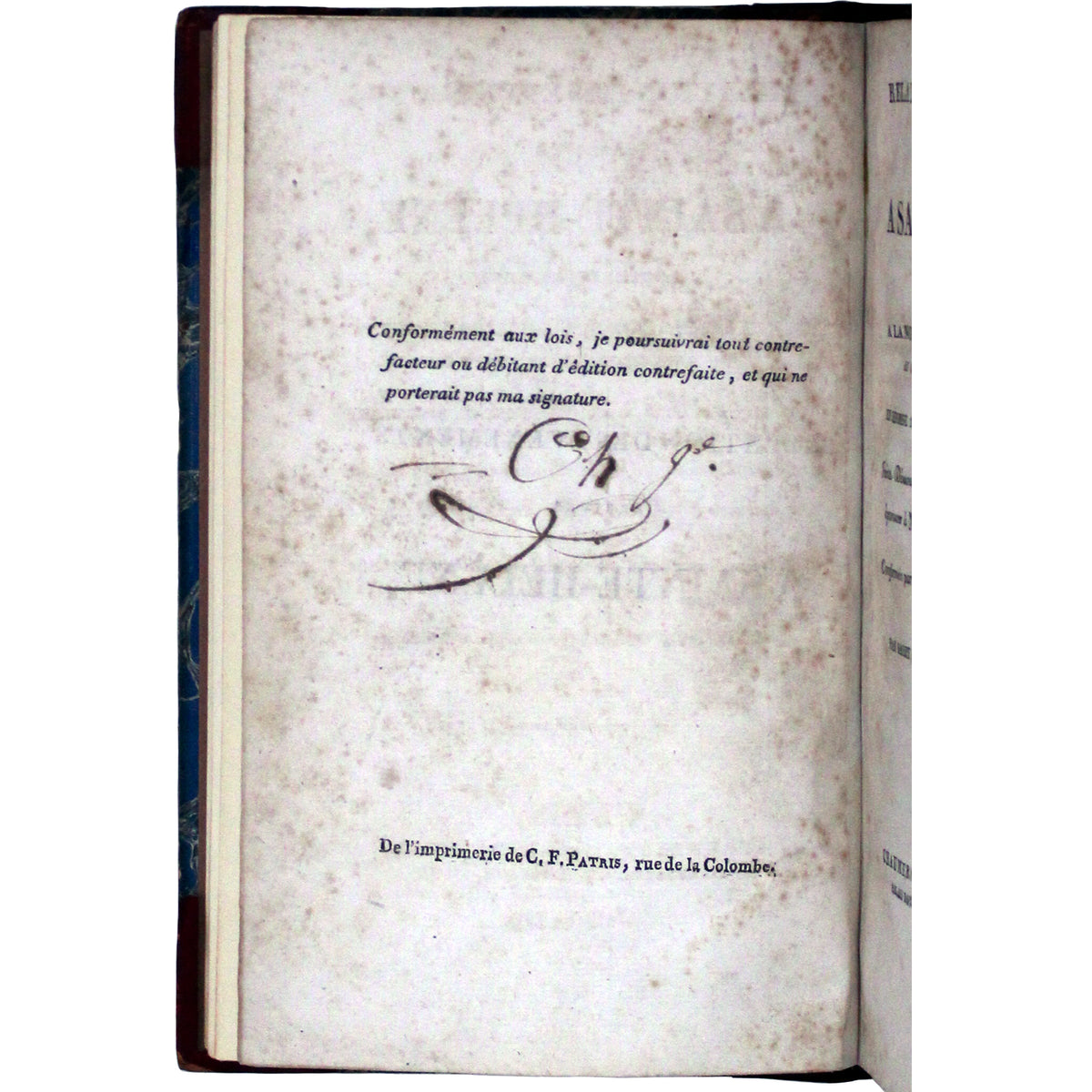 Holland House copy of O'Meara's account of Napoleon's exile on St Helena