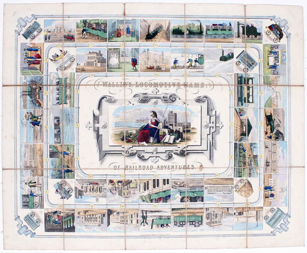 Wallis' Locomotive Game of Railroad Adventures
