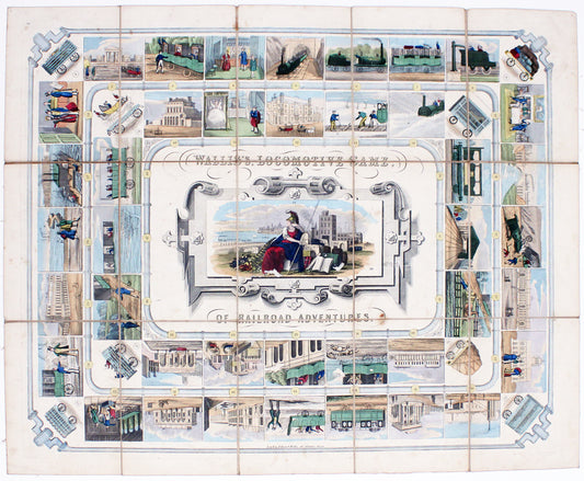 Wallis' Locomotive Game of Railroad Adventures