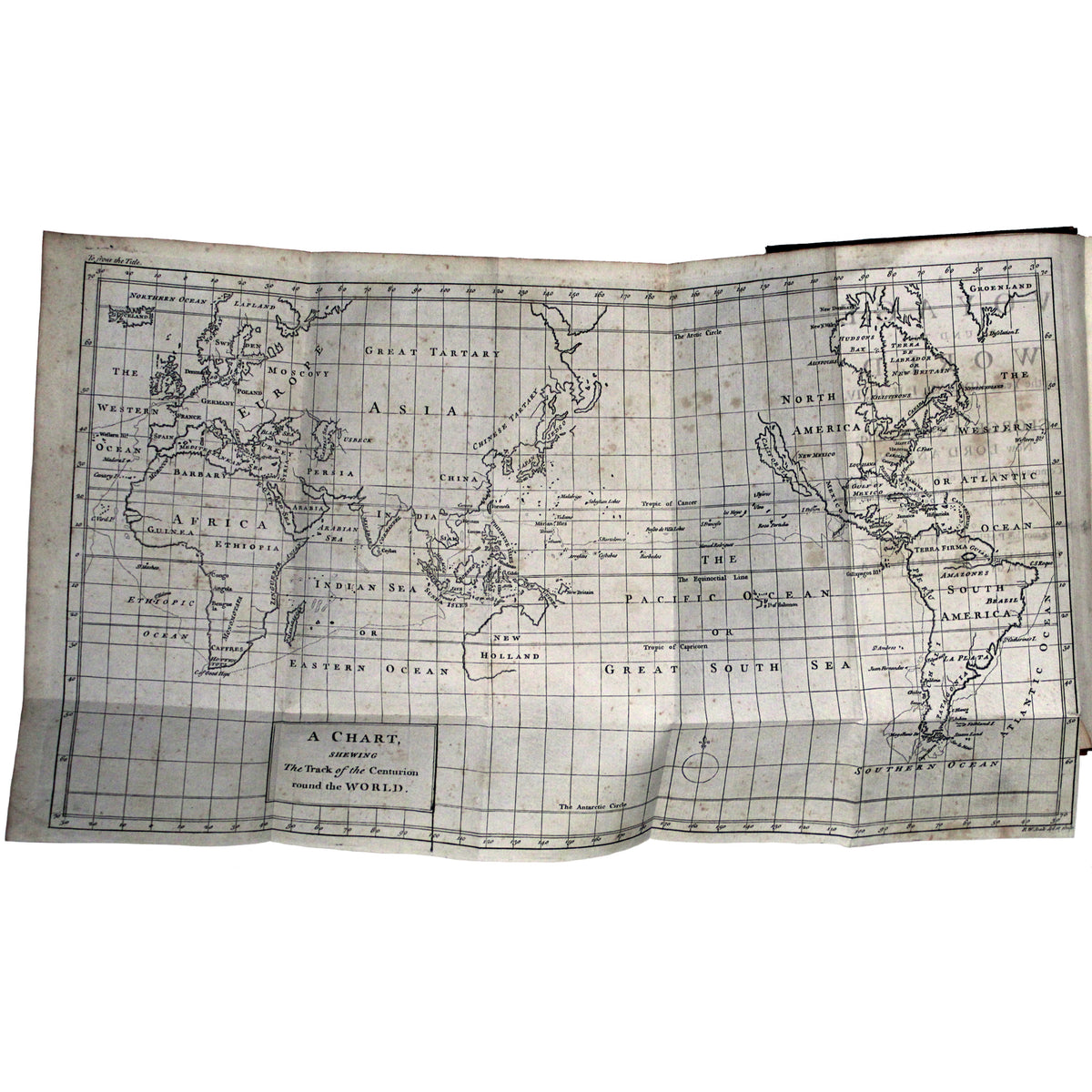 Tenth edition of Anson's Voyage
