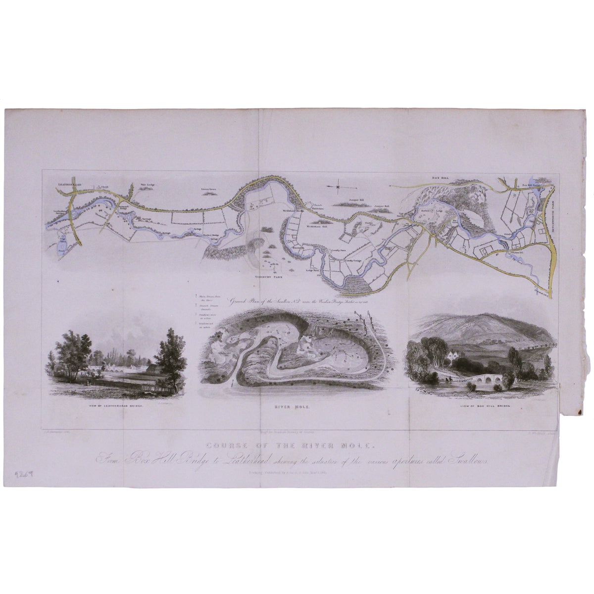 The Course of the River Mole