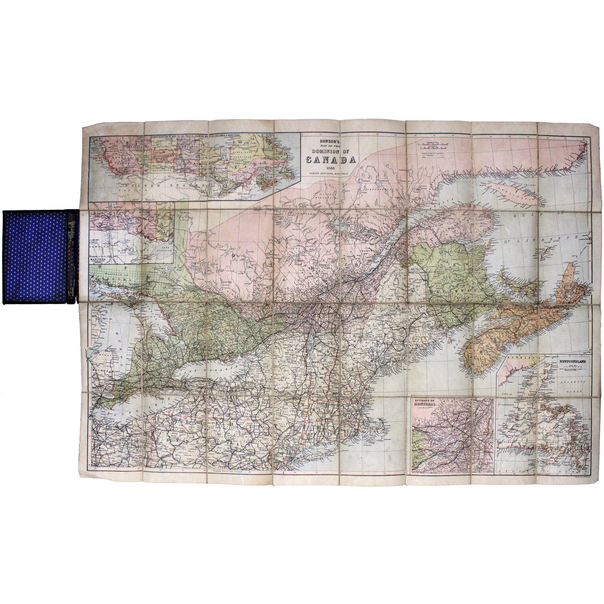 Dawson's Map of the Dominion of Canada