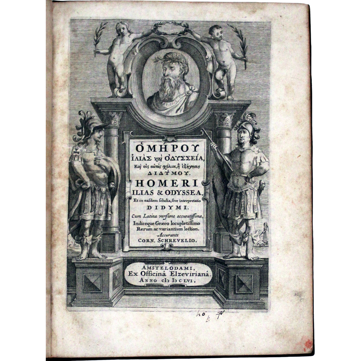 Elzevir edition of Homer's Works