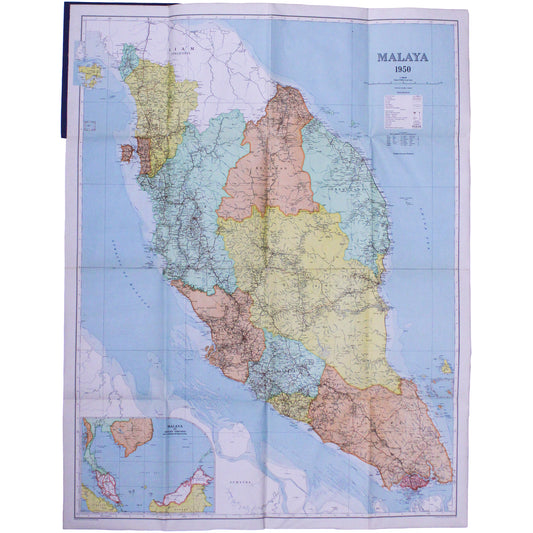 Malayan Emergency Map