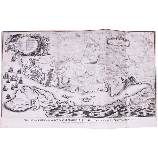 Rapin's Map of Port Mahon