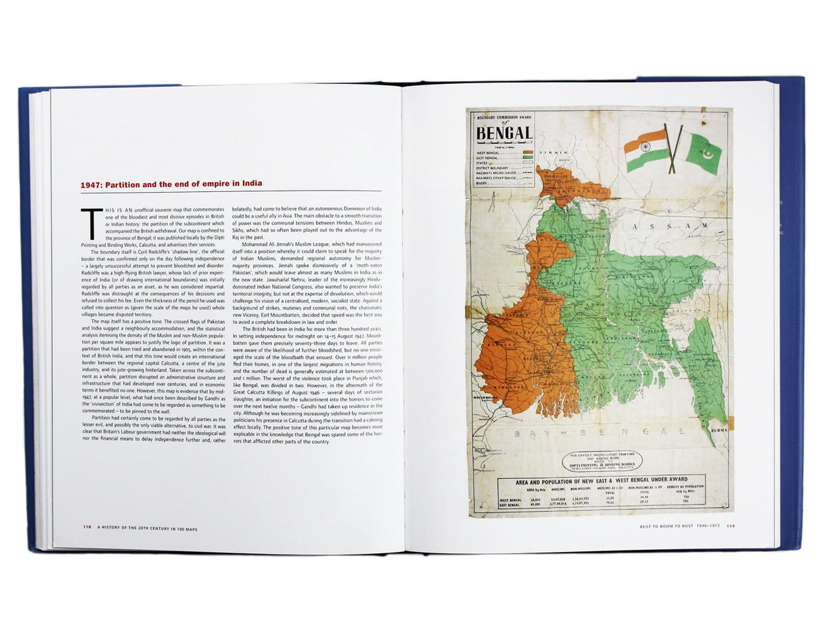 A History of the 20th Century in 100 Maps