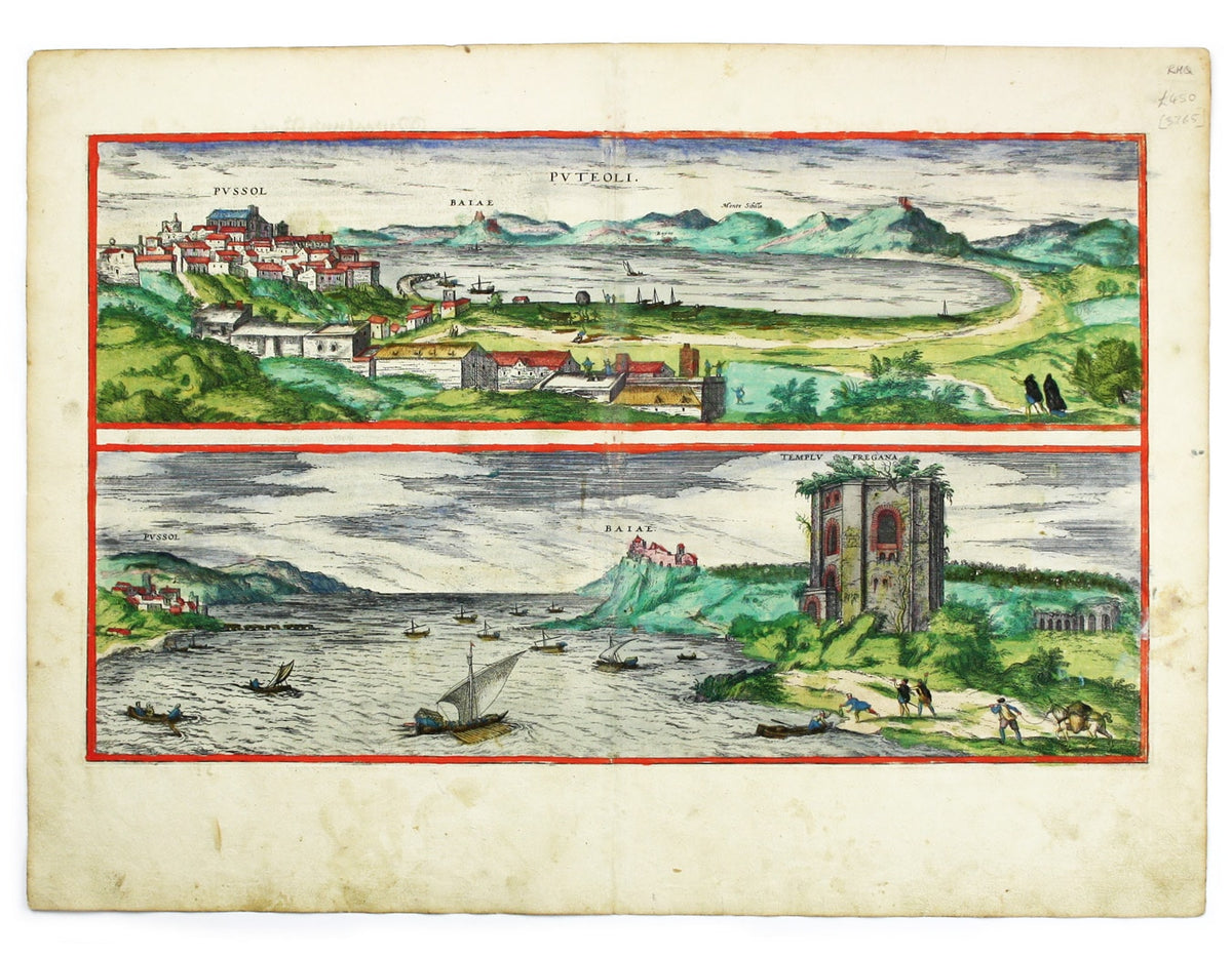 Braun & Hogenberg’s Pozzuoli & Baia
