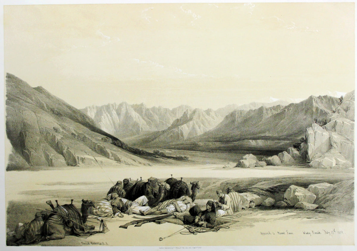 Approach to Mount Sinai