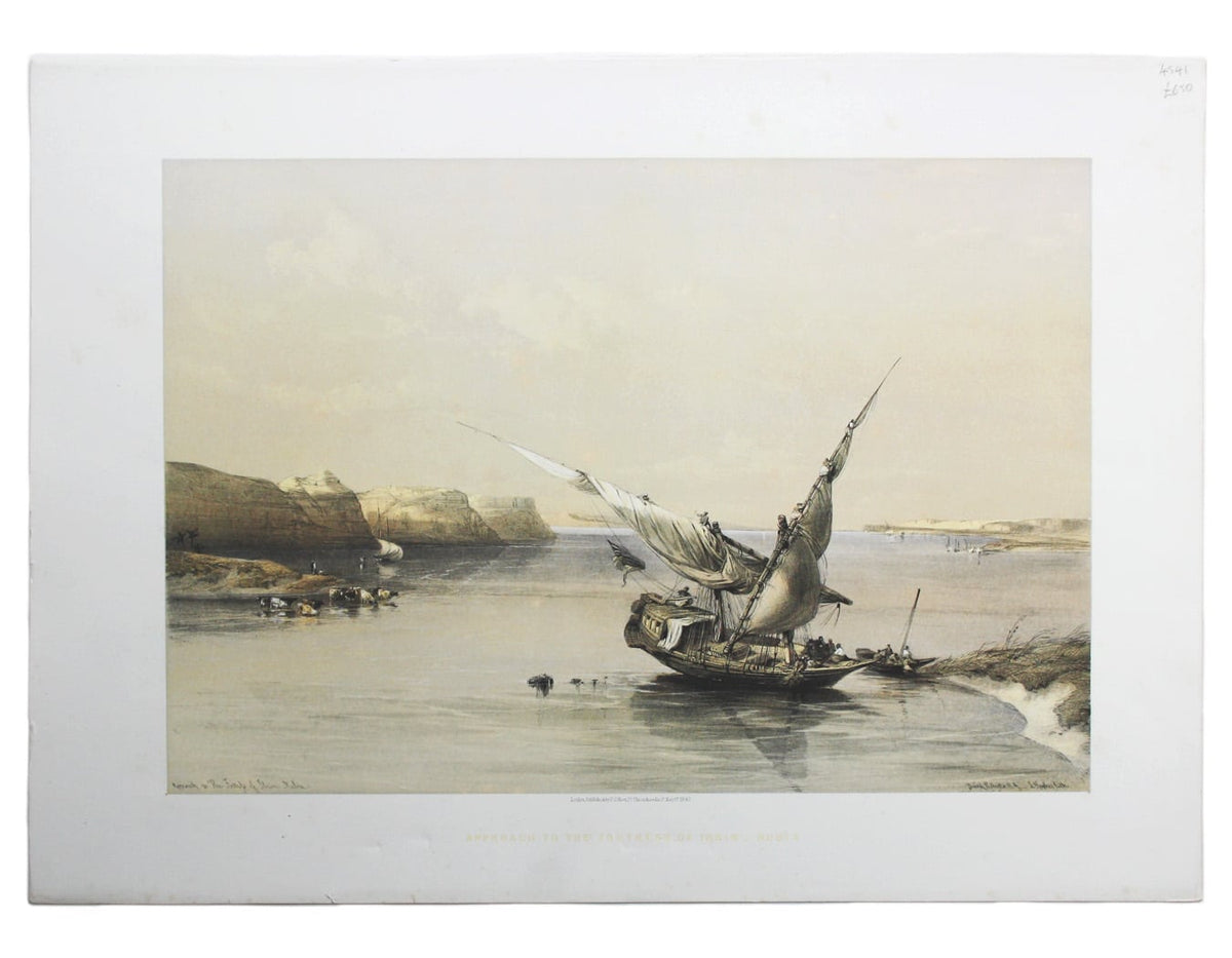 Approach to the Fortress of Ibrim, Nubia