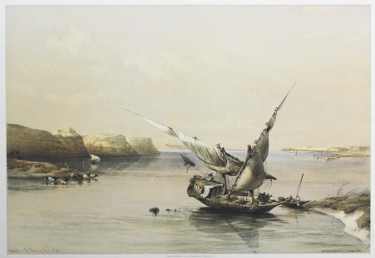 Approach to the Fortress of Ibrim, Nubia