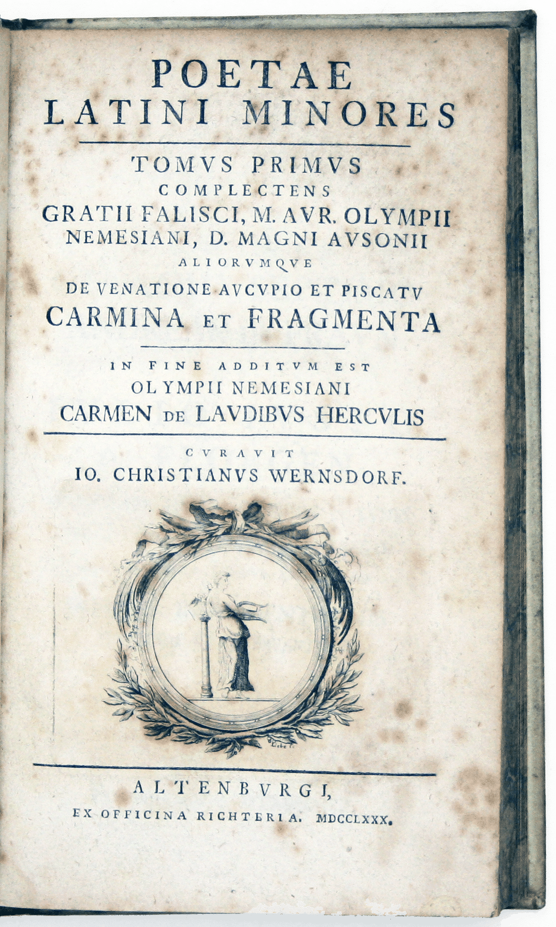 Wernsdorf’s Minor Latin Poets