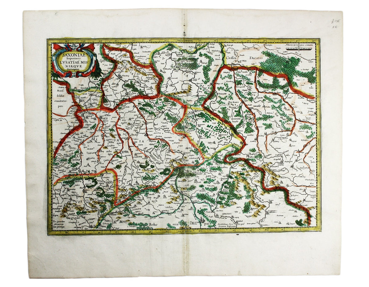 Hondius’ Lower Saxony & Mecklenburg