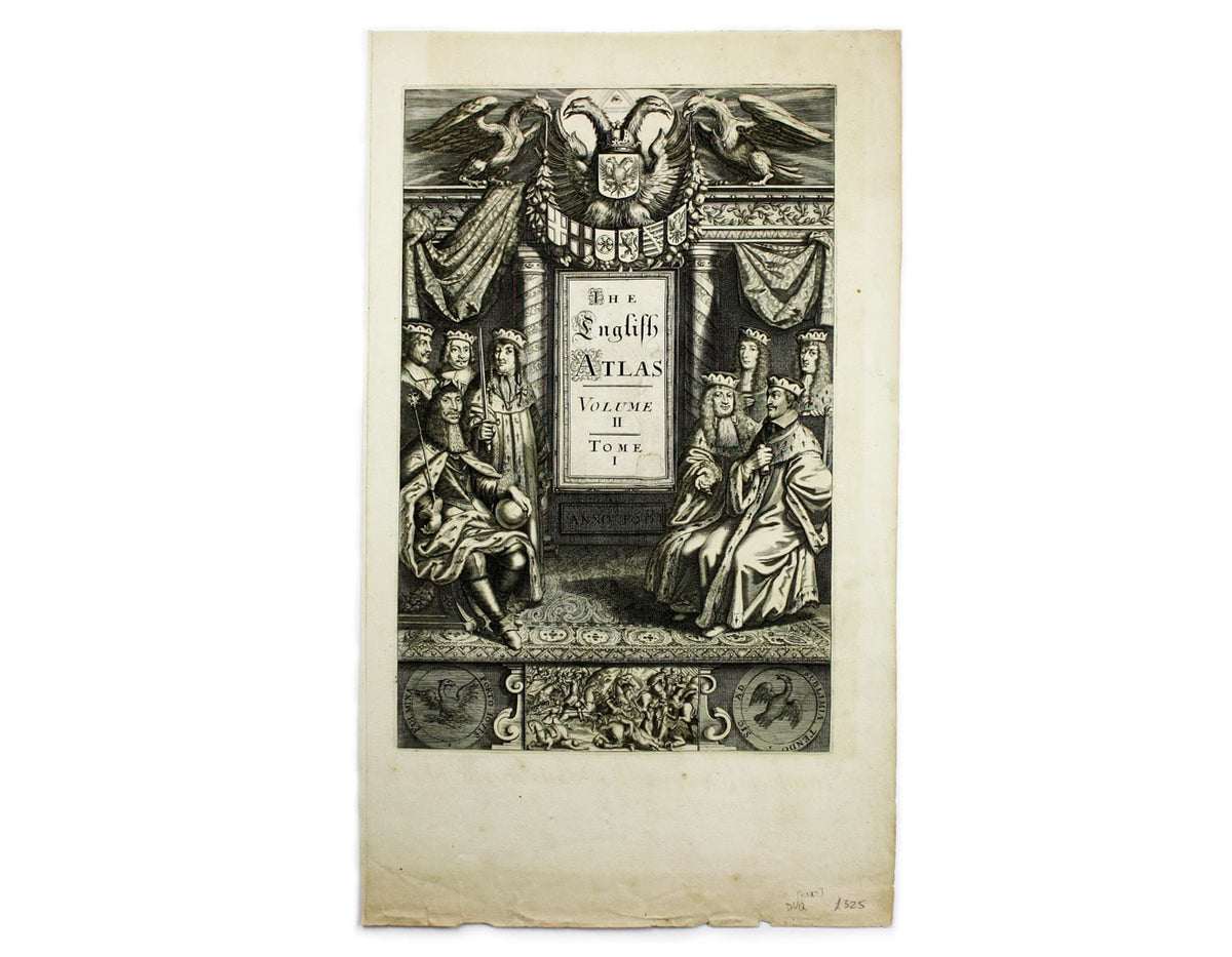 Title Page for Pitt’s English Atlas, vol. II